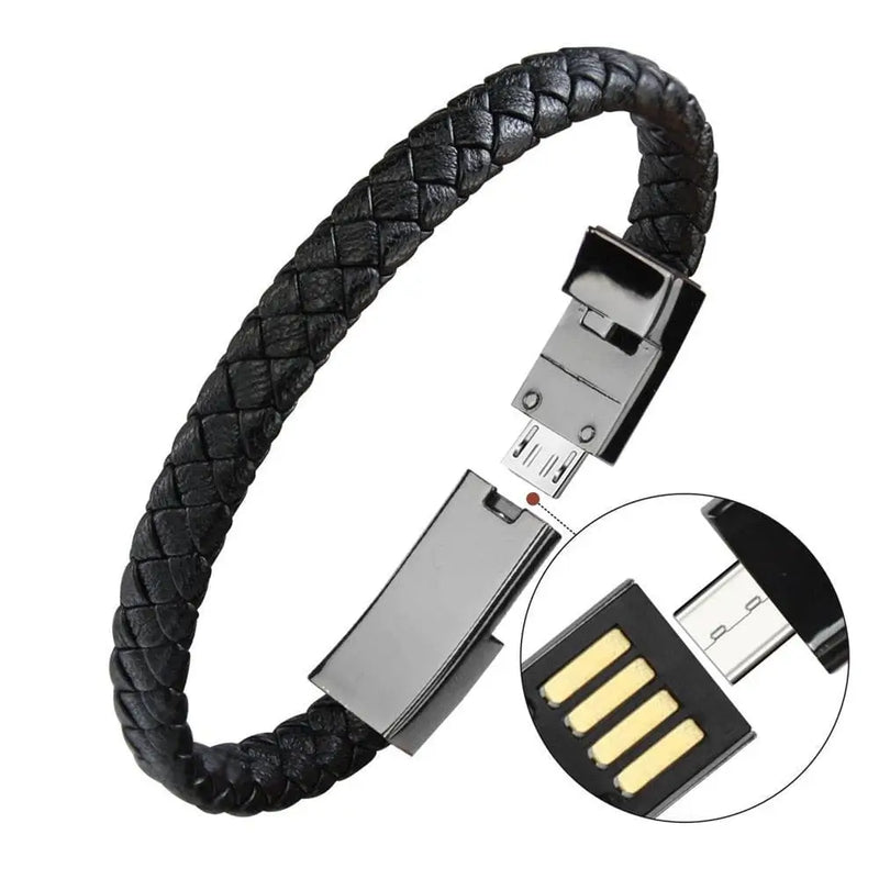 EnergiPulse™ Bracelete de carregamento Usb